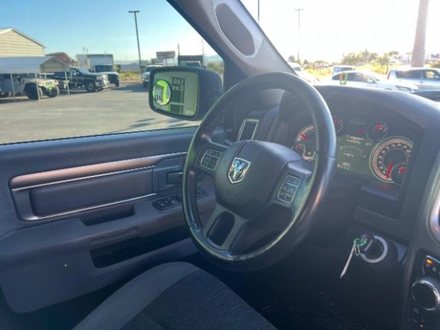 2018 Bright Silver Metallic Clearcoat /Diesel Gray/Black Ram 1500 Big Horn Quad Cab 4x4 6'4 Box (1C6RR7GG8JS) with an Pentastar 3.6L V-6 DOHC engine, Automatic transmission, located at 1865 East Red Hills Pkwy, St. George, 84770, (435) 628-0023, 37.120850, -113.543640 - We specialize in helping ALL people get the best financing available. No matter your credit score, good, bad or none we can get you an amazing rate. Had a bankruptcy, divorce, or repossessions? We give you the green light to get your credit back on the road. Low down and affordable payments that fit - Photo#30