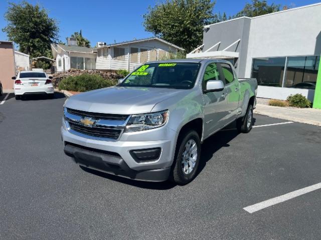 2018 Silver Ice Metallic /Jet Black/Dark Ash Chevrolet Colorado LT (1GCGTCEN8J1) with an 3.6L V-6 gasoline direct injection engine, Automatic transmission, located at 1865 East Red Hills Pkwy, St. George, 84770, (435) 628-0023, 37.120850, -113.543640 - Photo#2