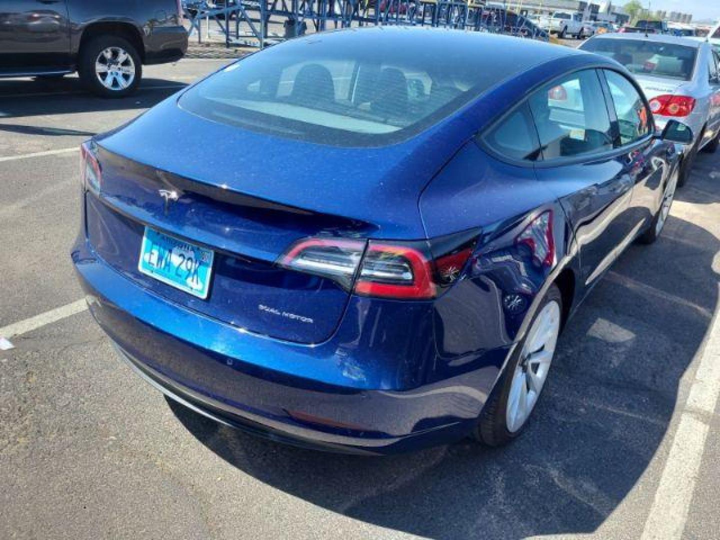 2022 Deep Blue Metallic /Black Tesla Model 3 Long Range Dual Motor All-Wheel Drive (5YJ3E1EB8NF) , located at 1865 East Red Hills Pkwy, St. George, 84770, (435) 628-0023, 37.120850, -113.543640 - ****Price includes $4k IRS EV REBATE**** We are approved to file the EV rebate directly with the IRS. We recived the funds in 7 days and take credit off the price of car. Check with IRS EV website to be sure you qualify. This program ends Sept 30th so ACT FAST! This Tesla is an AWD Long Range. Bat - Photo#1