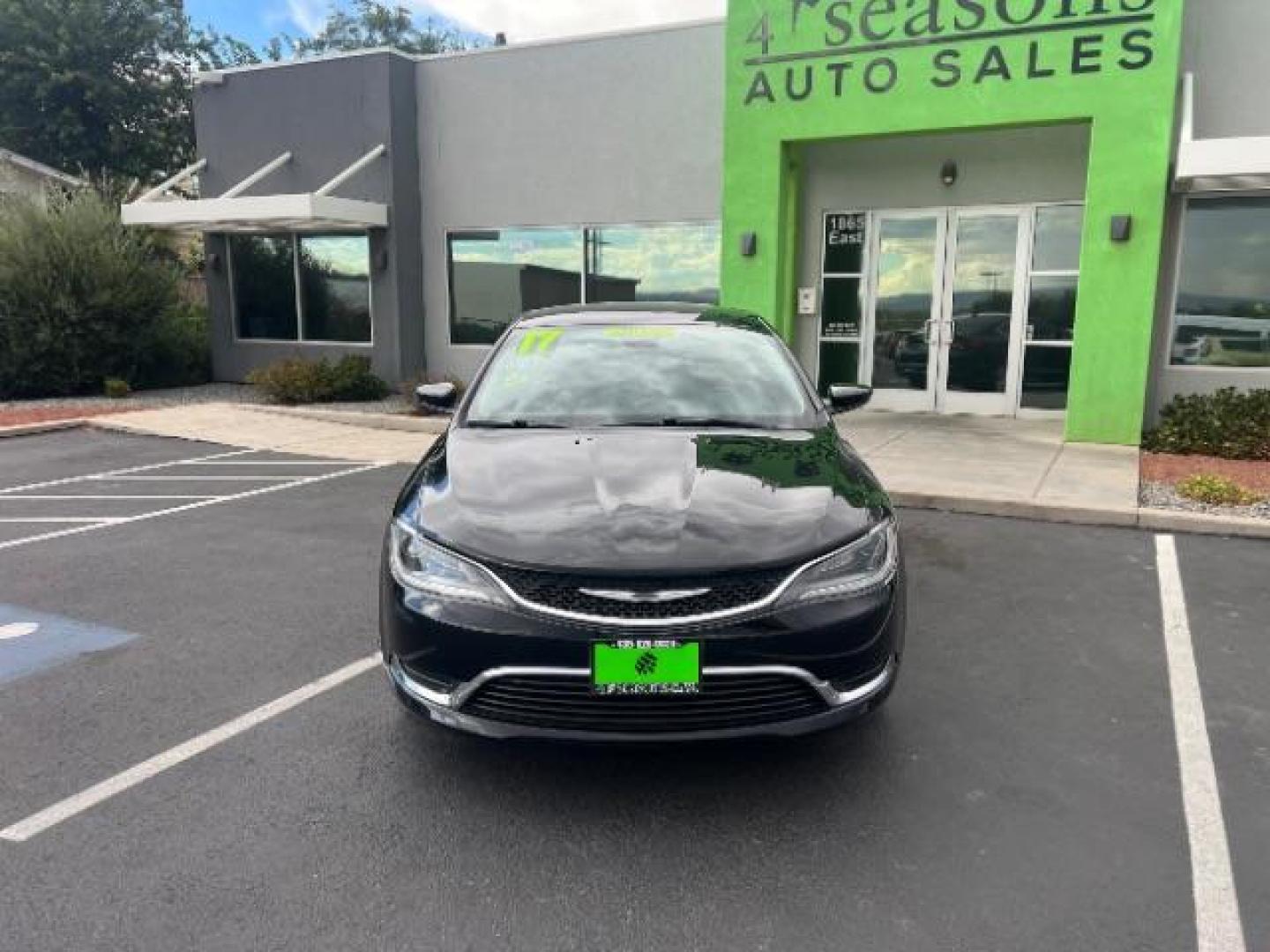 2017 Black Clearcoat /Black Chrysler 200 Limited Platinum (1C3CCCAB1HN) with an Pentastar 3.6L V-6 DOHC engine, Automatic transmission, located at 940 North Main Street, Cedar City, UT, 84720, (435) 628-0023, 37.692936, -113.061897 - We specialize in helping ALL people get the best financing available. No matter your credit score, good, bad or none we can get you an amazing rate. Had a bankruptcy, divorce, or repossessions? We give you the green light to get your credit back on the road. Low down and affordable payments that fit - Photo#1