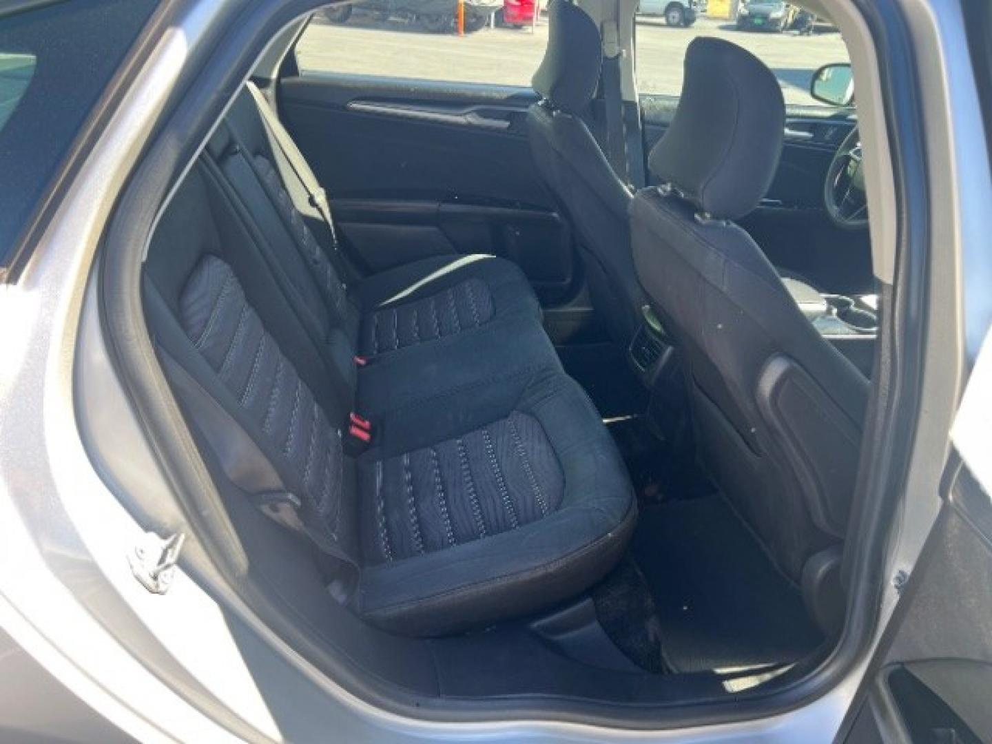 2016 Ingot Silver /Ebony Ford Fusion SE (3FA6P0H74GR) with an EcoBoost 1.5L I-4 gasoline direct injection engine, Automatic transmission, located at 940 North Main Street, Cedar City, UT, 84720, (435) 628-0023, 37.692936, -113.061897 - Cash Deal / As-Is: Versatile Southern Utah travel starts with this 2016 Ford Fusion SE. Its 2.5L 4-cylinder engine, automatic transmission, and front-wheel drive make it a smart fit for commuting, errands, and Southern Utah road trips. With 129,280 miles, this Fusion is ready for its next adventure.- Photo#26