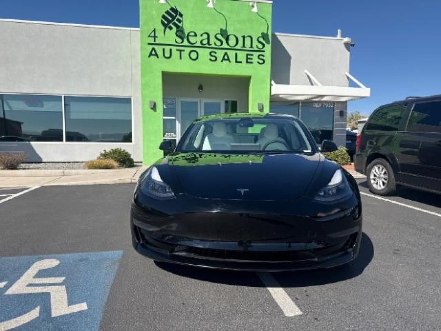 2023 Solid Black /white leather Tesla Model 3 Rear-Wheel Drive (5YJ3E1EAXPF) with an ELECTRIC engine, Electric transmission, located at 1865 East Red Hills Pkwy, St. George, 84770, (435) 628-0023, 37.120850, -113.543640 - We specialize in helping ALL people get the best financing available. No matter your credit score, good, bad or none we can get you an amazing rate. Had a bankruptcy, divorce, or repossessions? We give you the green light to get your credit back on the road. Low down and affordable payments that fit - Photo#7