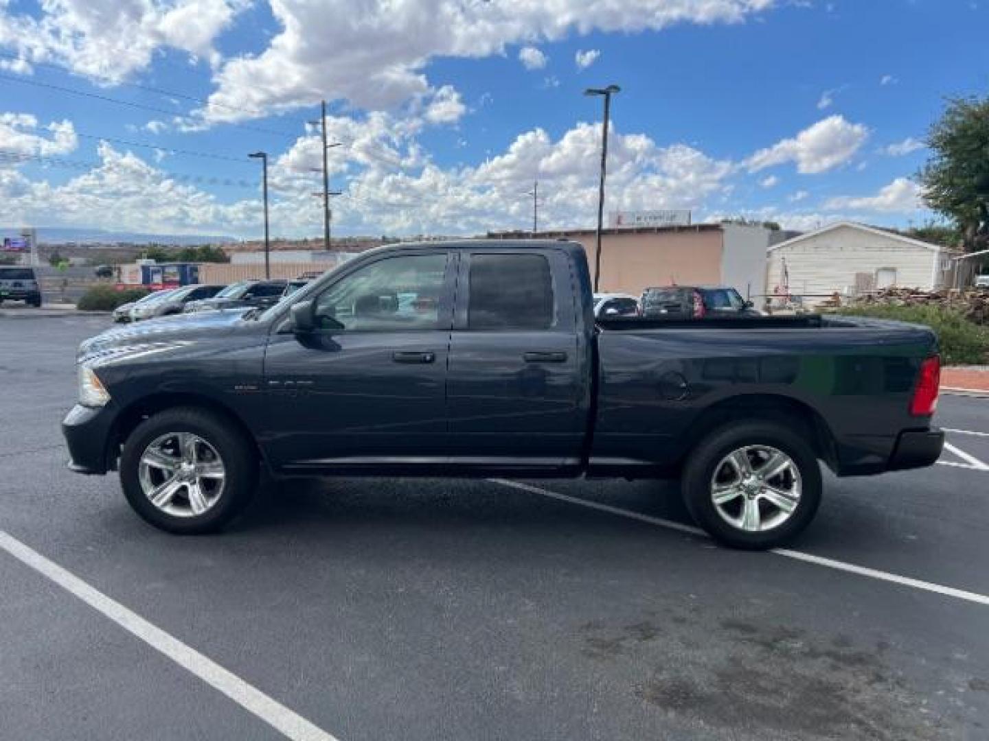 2014 Maximum Steel Metallic Clearcoat /Diesel Gray/Black Ram 1500 Express (1C6RR6FT4ES) with an 3.6L V-6 DOHC engine, Automatic transmission, located at 1865 East Red Hills Pkwy, St. George, 84770, (435) 628-0023, 37.120850, -113.543640 - We specialize in helping ALL people get the best financing available. No matter your credit score, good, bad or none we can get you an amazing rate. Had a bankruptcy, divorce, or repossessions? We give you the green light to get your credit back on the road. Low down and affordable payments that fit - Photo#3
