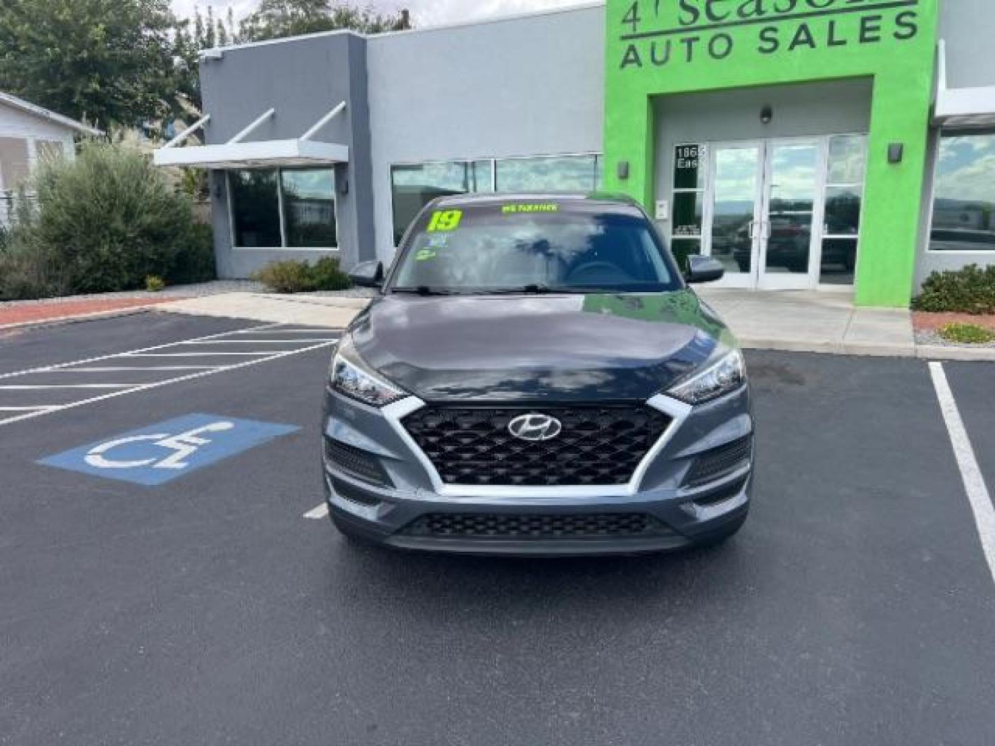 2019 Coliseum Gray /Black Hyundai Tucson SE (KM8J2CA44KU) with an Nu 2L I-4 gasoline direct injection engine, Automatic transmission, located at 1865 East Red Hills Pkwy, St. George, 84770, (435) 628-0023, 37.120850, -113.543640 - We specialize in helping ALL people get the best financing available. No matter your credit score, good, bad or none we can get you an amazing rate. Had a bankruptcy, divorce, or repossessions? We give you the green light to get your credit back on the road. Low down and affordable payments that fit - Photo#1