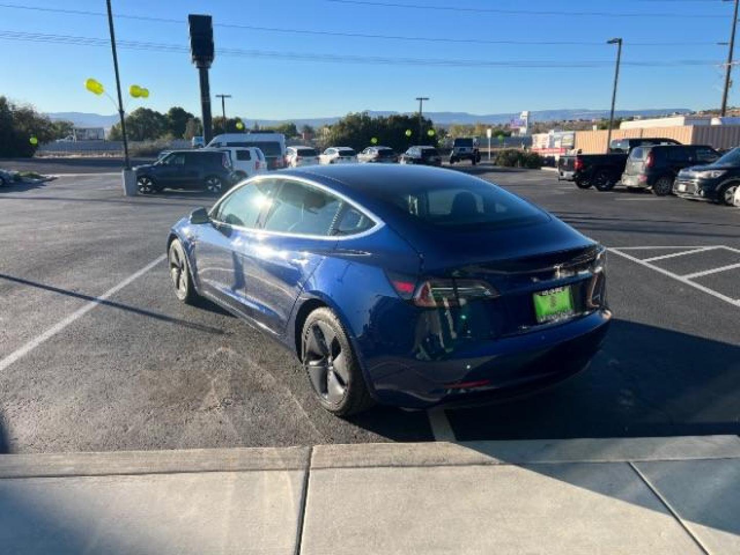 2019 Deep Blue Metallic /Black Tesla Model 3 Long Range Dual Motor All-Wheel Drive | AWD (5YJ3E1EB0KF) with an ELECTRIC engine, Electric transmission, located at 1865 East Red Hills Pkwy, St. George, 84770, (435) 628-0023, 37.120850, -113.543640 - Photo#6