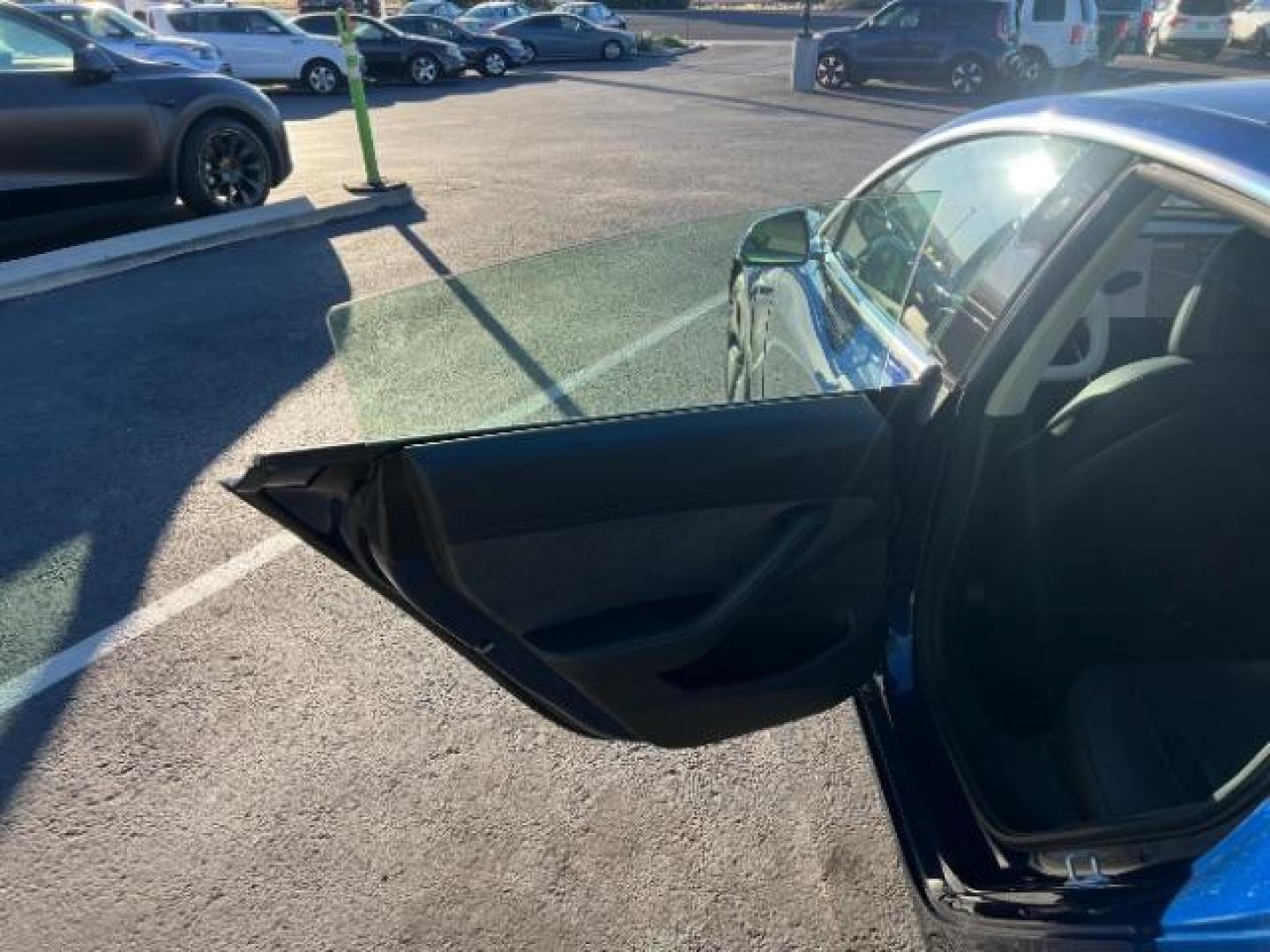 2019 Deep Blue Metallic /Black Tesla Model 3 Long Range Dual Motor All-Wheel Drive | AWD (5YJ3E1EB0KF) with an ELECTRIC engine, Electric transmission, located at 1865 East Red Hills Pkwy, St. George, 84770, (435) 628-0023, 37.120850, -113.543640 - Photo#20