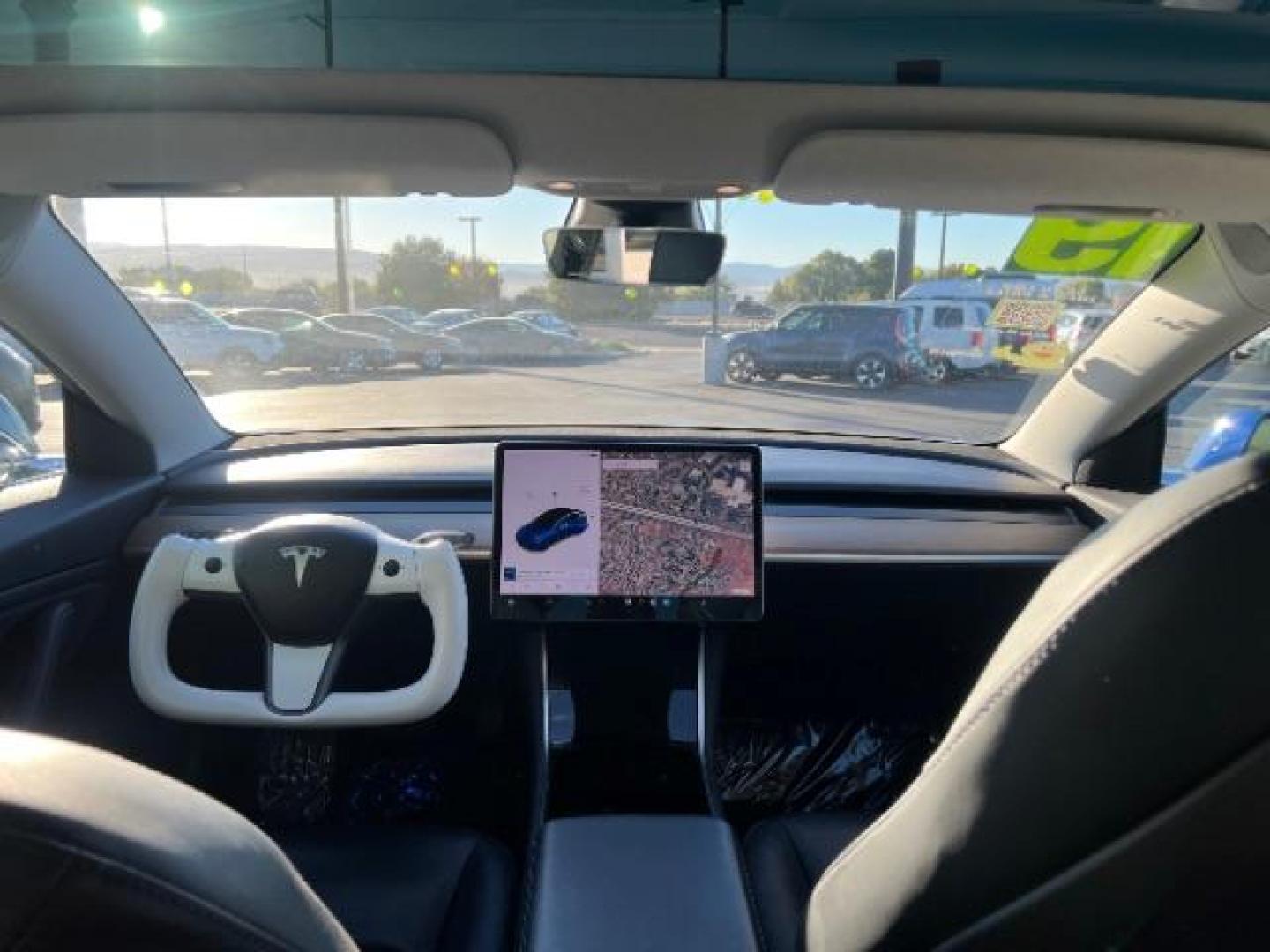 2019 Deep Blue Metallic /Black Tesla Model 3 Long Range Dual Motor All-Wheel Drive | AWD (5YJ3E1EB0KF) with an ELECTRIC engine, Electric transmission, located at 1865 East Red Hills Pkwy, St. George, 84770, (435) 628-0023, 37.120850, -113.543640 - Photo#23