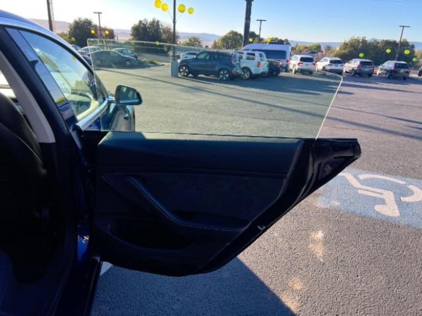 2019 Deep Blue Metallic /Black Tesla Model 3 Long Range Dual Motor All-Wheel Drive | AWD (5YJ3E1EB0KF) with an ELECTRIC engine, Electric transmission, located at 1865 East Red Hills Pkwy, St. George, 84770, (435) 628-0023, 37.120850, -113.543640 - Photo#25