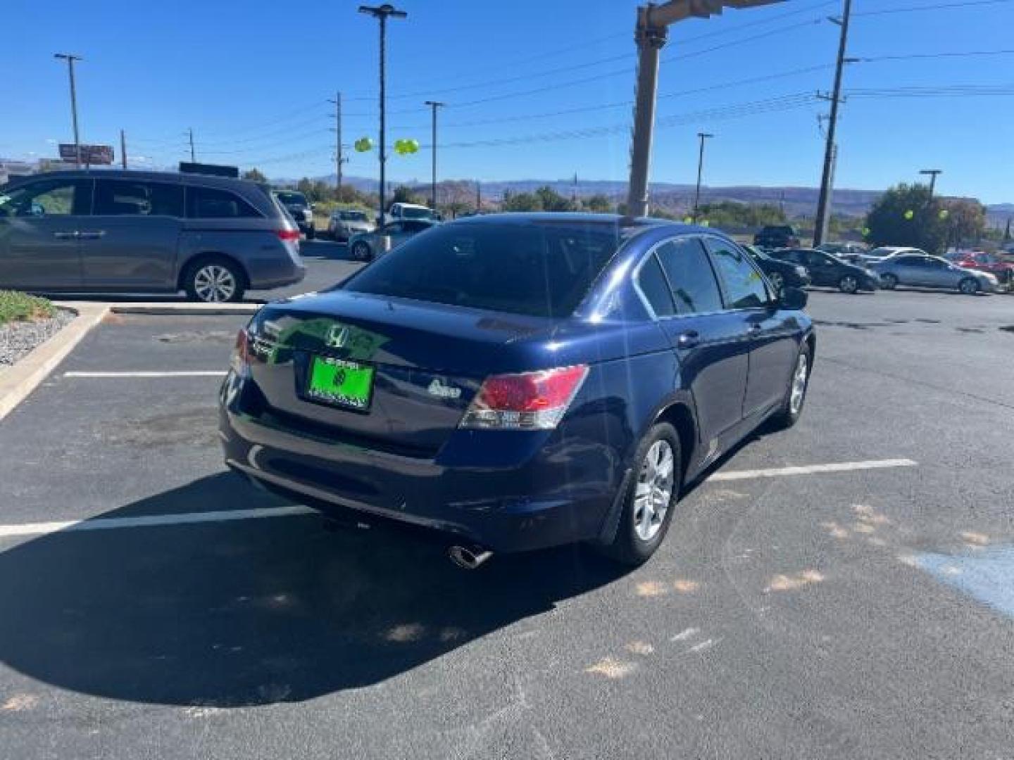 2008 Royal Blue Pearl /Black Honda Accord 2.4 LX-P (1HGCP26438A) with an 2.4L I-4 DOHC engine, AUTOMATIC transmission, located at 1865 East Red Hills Pkwy, St. George, 84770, (435) 628-0023, 37.120850, -113.543640 - Photo#6