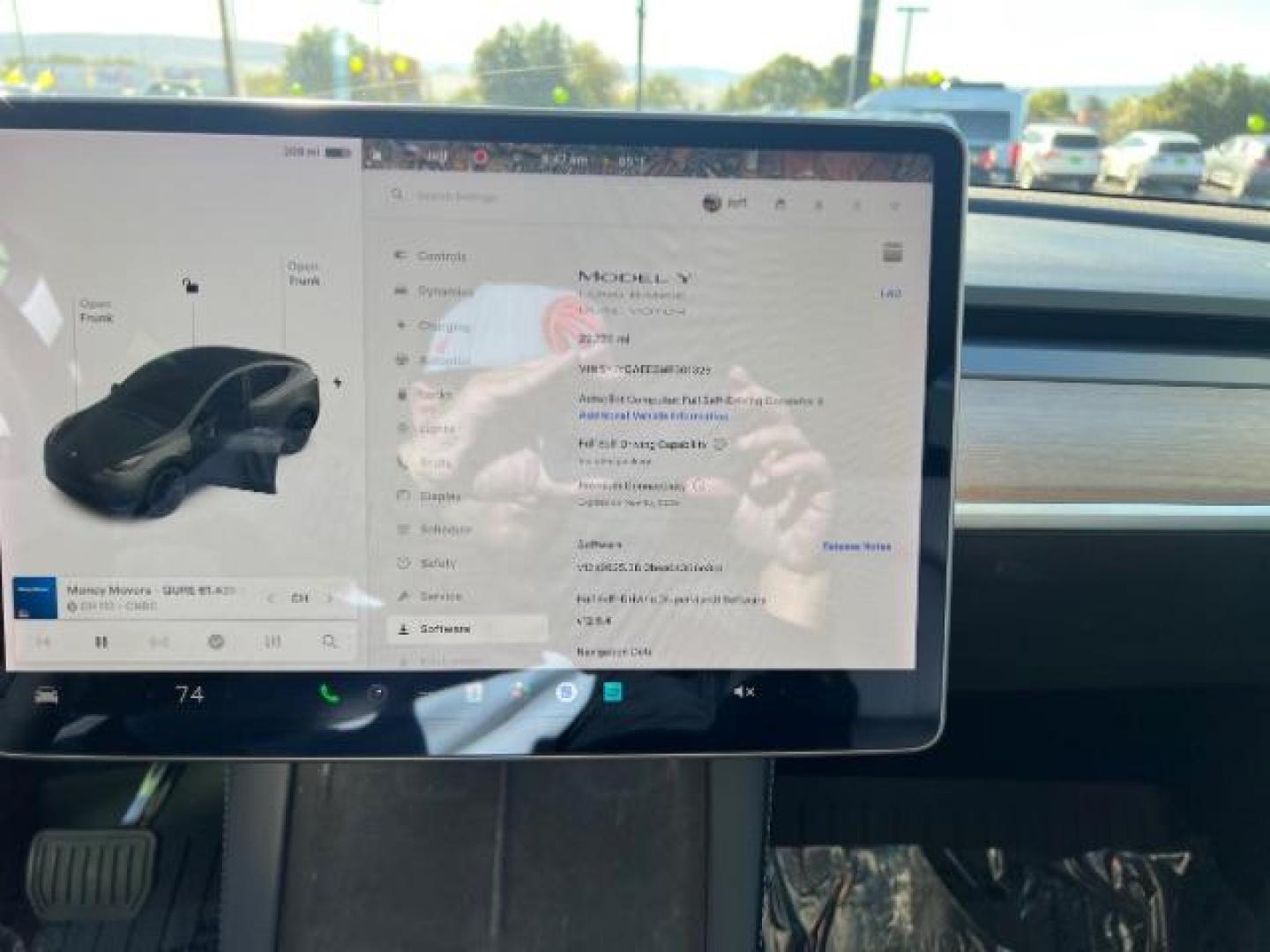 2021 Solid Black /Black Tesla Model Y Long Range Dual Motor All-Wheel Drive (5YJYGAEE5MF) with an ELECTRIC engine, Continuously Variable Transmission transmission, located at 1865 East Red Hills Pkwy, St. George, 84770, (435) 628-0023, 37.120850, -113.543640 - Photo#1