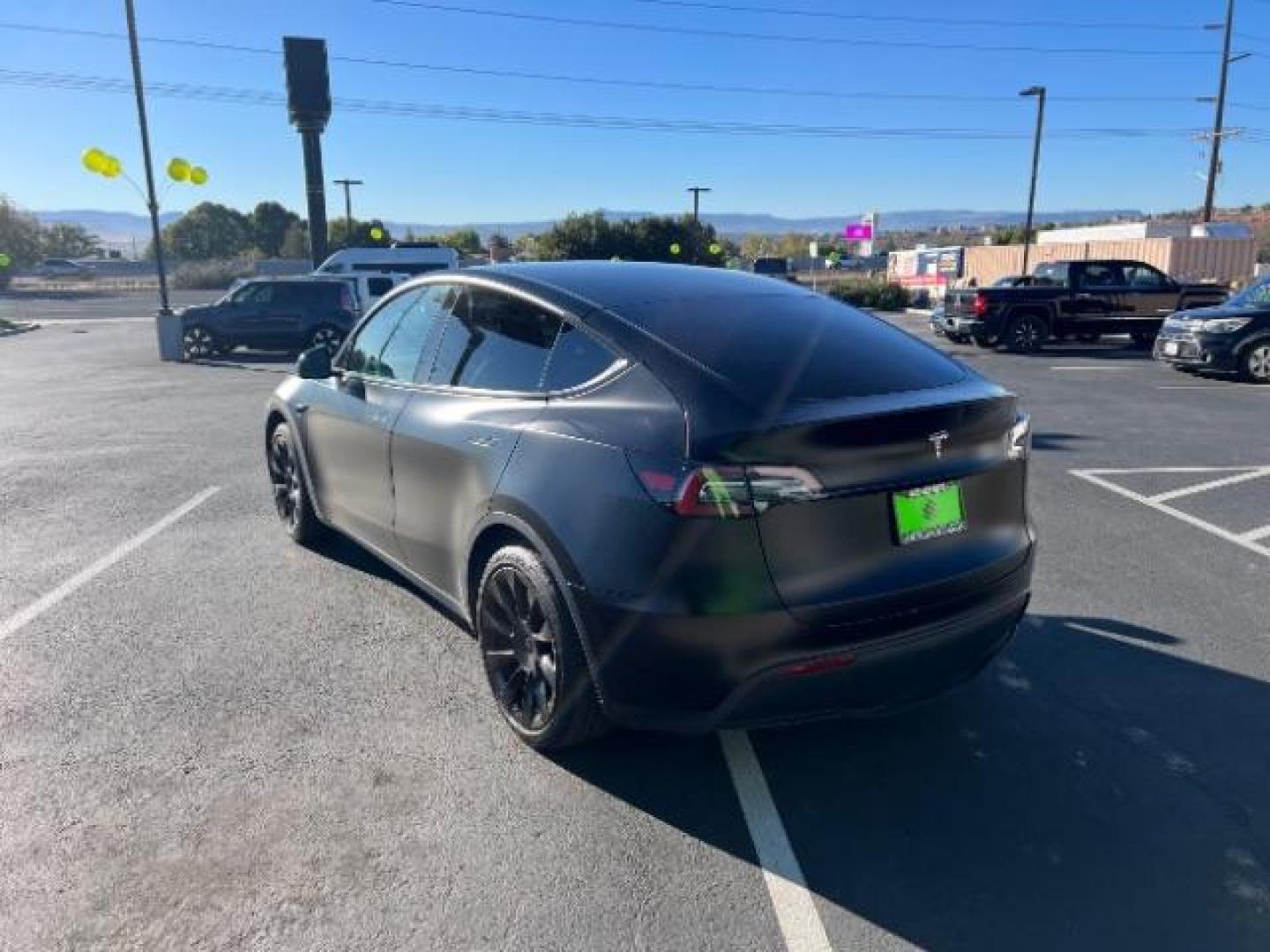 2021 Solid Black /Black Tesla Model Y Long Range Dual Motor All-Wheel Drive (5YJYGAEE5MF) with an ELECTRIC engine, Continuously Variable Transmission transmission, located at 1865 East Red Hills Pkwy, St. George, 84770, (435) 628-0023, 37.120850, -113.543640 - Photo#6