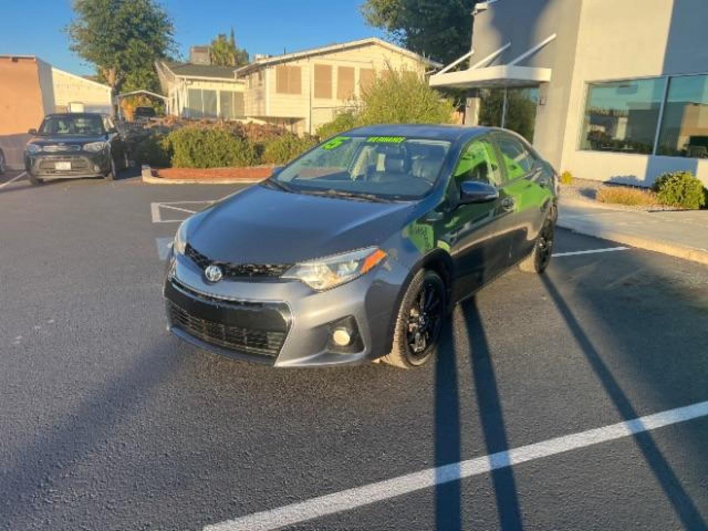 2015 Slate Metallic /Steel Gray Toyota Corolla L | LE | S | S Plus | LE Plus | LE Premium | S Premium (5YFBURHE3FP) with an 1.8L I-4 DOHC engine, Automatic transmission, located at 940 North Main Street, Cedar City, UT, 84720, (435) 628-0023, 37.692936, -113.061897 - We specialize in helping ALL people get the best financing available. No matter your credit score, good, bad or none we can get you an amazing rate. Had a bankruptcy, divorce, or repossessions? We give you the green light to get your credit back on the road. Low down and affordable payments that fit - Photo#2
