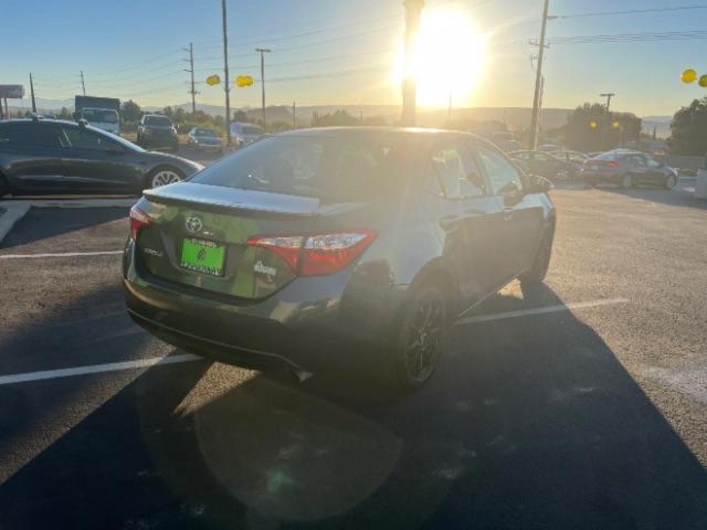 2015 Slate Metallic /Steel Gray Toyota Corolla L | LE | S | S Plus | LE Plus | LE Premium | S Premium (5YFBURHE3FP) with an 1.8L I-4 DOHC engine, Automatic transmission, located at 940 North Main Street, Cedar City, UT, 84720, (435) 628-0023, 37.692936, -113.061897 - We specialize in helping ALL people get the best financing available. No matter your credit score, good, bad or none we can get you an amazing rate. Had a bankruptcy, divorce, or repossessions? We give you the green light to get your credit back on the road. Low down and affordable payments that fit - Photo#6