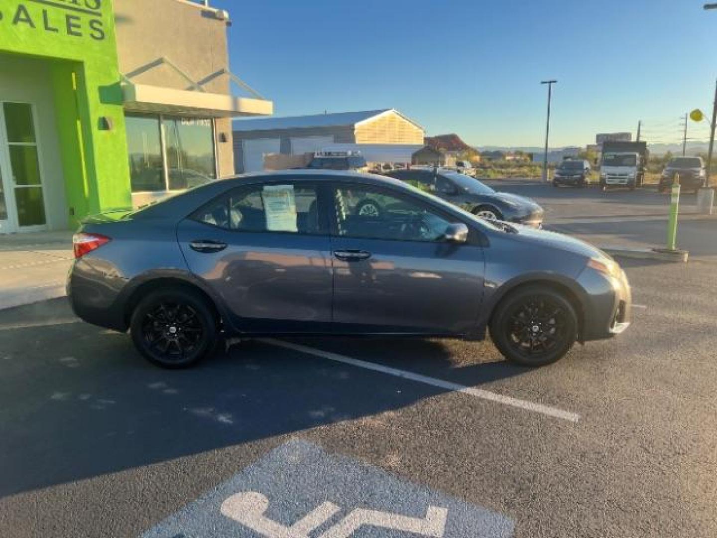 2015 Slate Metallic /Steel Gray Toyota Corolla L | LE | S | S Plus | LE Plus | LE Premium | S Premium (5YFBURHE3FP) with an 1.8L I-4 DOHC engine, Automatic transmission, located at 940 North Main Street, Cedar City, UT, 84720, (435) 628-0023, 37.692936, -113.061897 - We specialize in helping ALL people get the best financing available. No matter your credit score, good, bad or none we can get you an amazing rate. Had a bankruptcy, divorce, or repossessions? We give you the green light to get your credit back on the road. Low down and affordable payments that fit - Photo#7