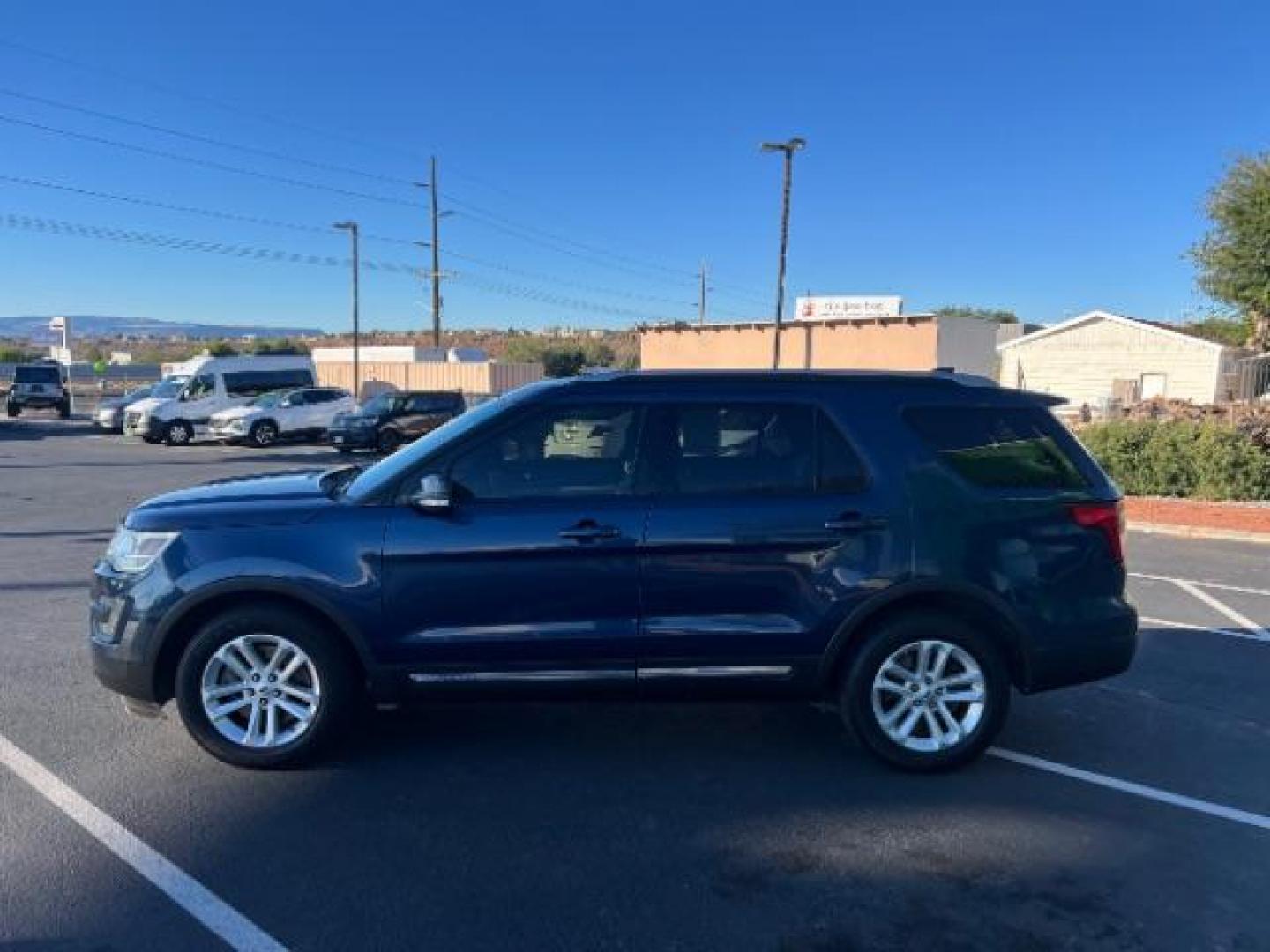 2016 Blue Jeans Metallic /Ebony Black Ford Explorer XLT (1FM5K7D81GG) with an EcoBoost 2.3L I-4 gasoline direct injection engine, Automatic transmission, located at 1865 East Red Hills Pkwy, St. George, 84770, (435) 628-0023, 37.120850, -113.543640 - Photo#3