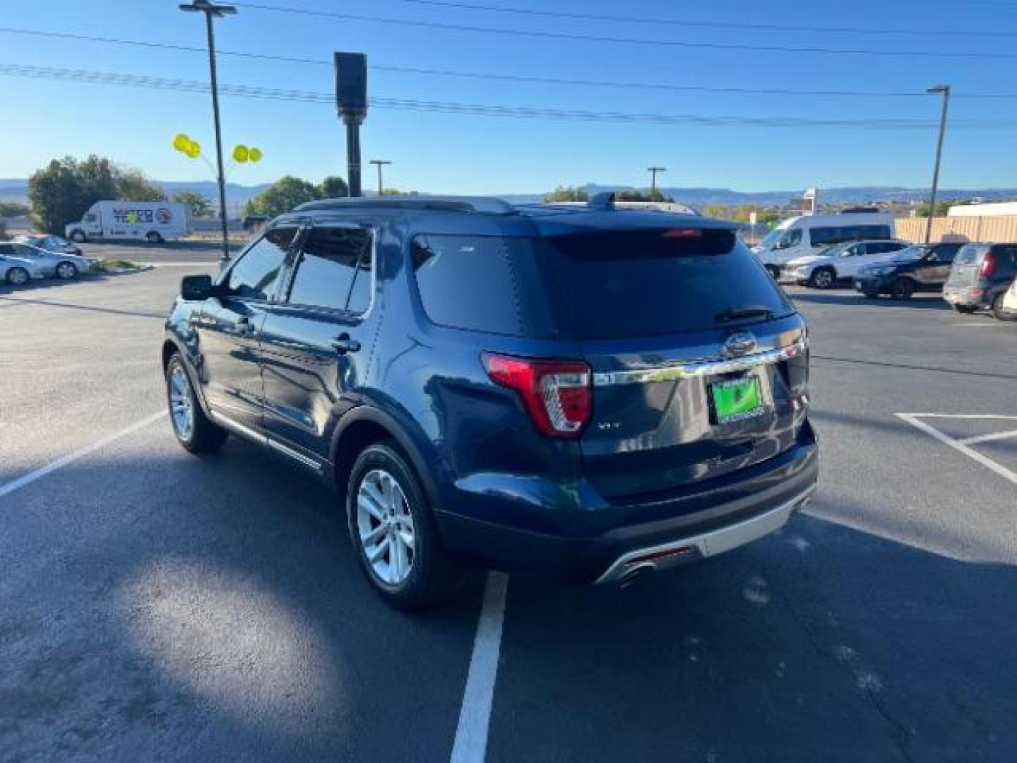 2016 Blue Jeans Metallic /Ebony Black Ford Explorer XLT (1FM5K7D81GG) with an EcoBoost 2.3L I-4 gasoline direct injection engine, Automatic transmission, located at 1865 East Red Hills Pkwy, St. George, 84770, (435) 628-0023, 37.120850, -113.543640 - Photo#4