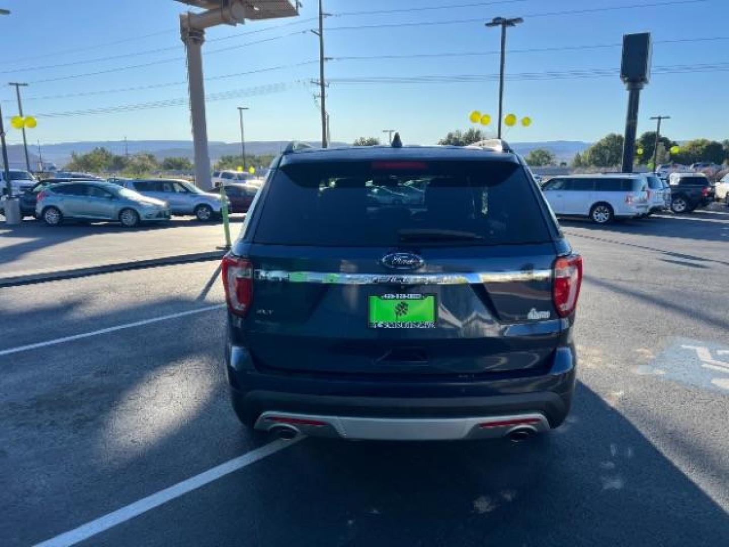 2016 Blue Jeans Metallic /Ebony Black Ford Explorer XLT (1FM5K7D81GG) with an EcoBoost 2.3L I-4 gasoline direct injection engine, Automatic transmission, located at 1865 East Red Hills Pkwy, St. George, 84770, (435) 628-0023, 37.120850, -113.543640 - Photo#5