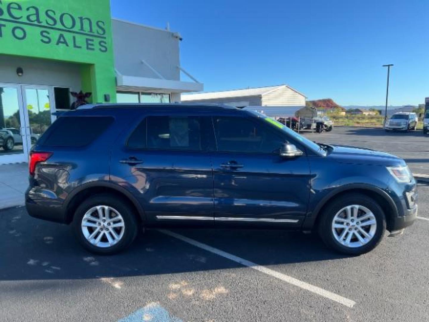 2016 Blue Jeans Metallic /Ebony Black Ford Explorer XLT (1FM5K7D81GG) with an EcoBoost 2.3L I-4 gasoline direct injection engine, Automatic transmission, located at 1865 East Red Hills Pkwy, St. George, 84770, (435) 628-0023, 37.120850, -113.543640 - Photo#7