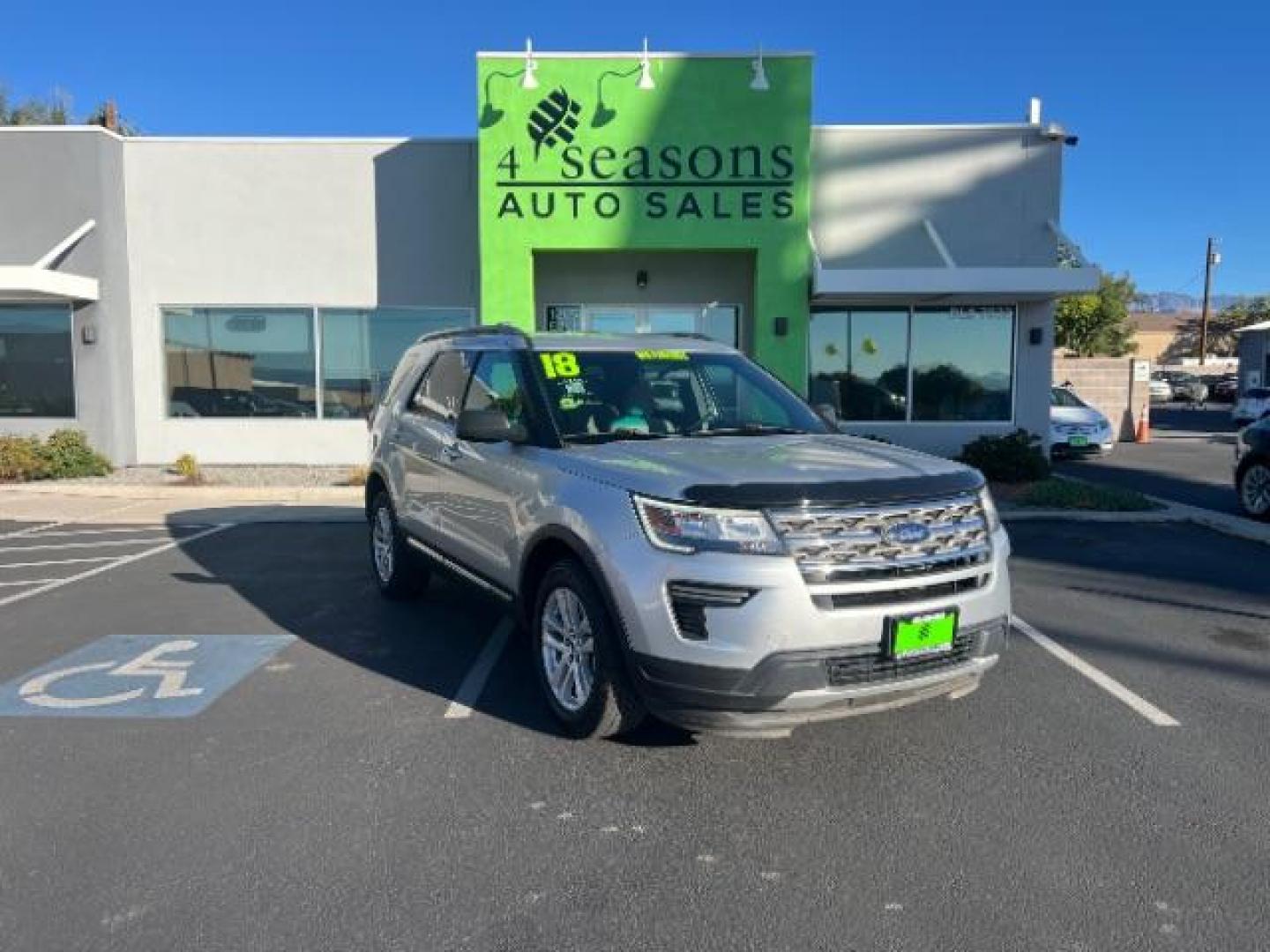 2018 Ingot Silver Metallic /Medium Stone/Medium Light Stone Ford Explorer XLT (1FM5K8D84JG) with an EcoBoost 2.3L I-4 gasoline direct injection engine, Automatic transmission, located at 1865 East Red Hills Pkwy, St. George, 84770, (435) 628-0023, 37.120850, -113.543640 - We specialize in helping ALL people get the best financing available. No matter your credit score, good, bad or none we can get you an amazing rate. Had a bankruptcy, divorce, or repossessions? We give you the green light to get your credit back on the road. Low down and affordable payments that fit - Photo#0