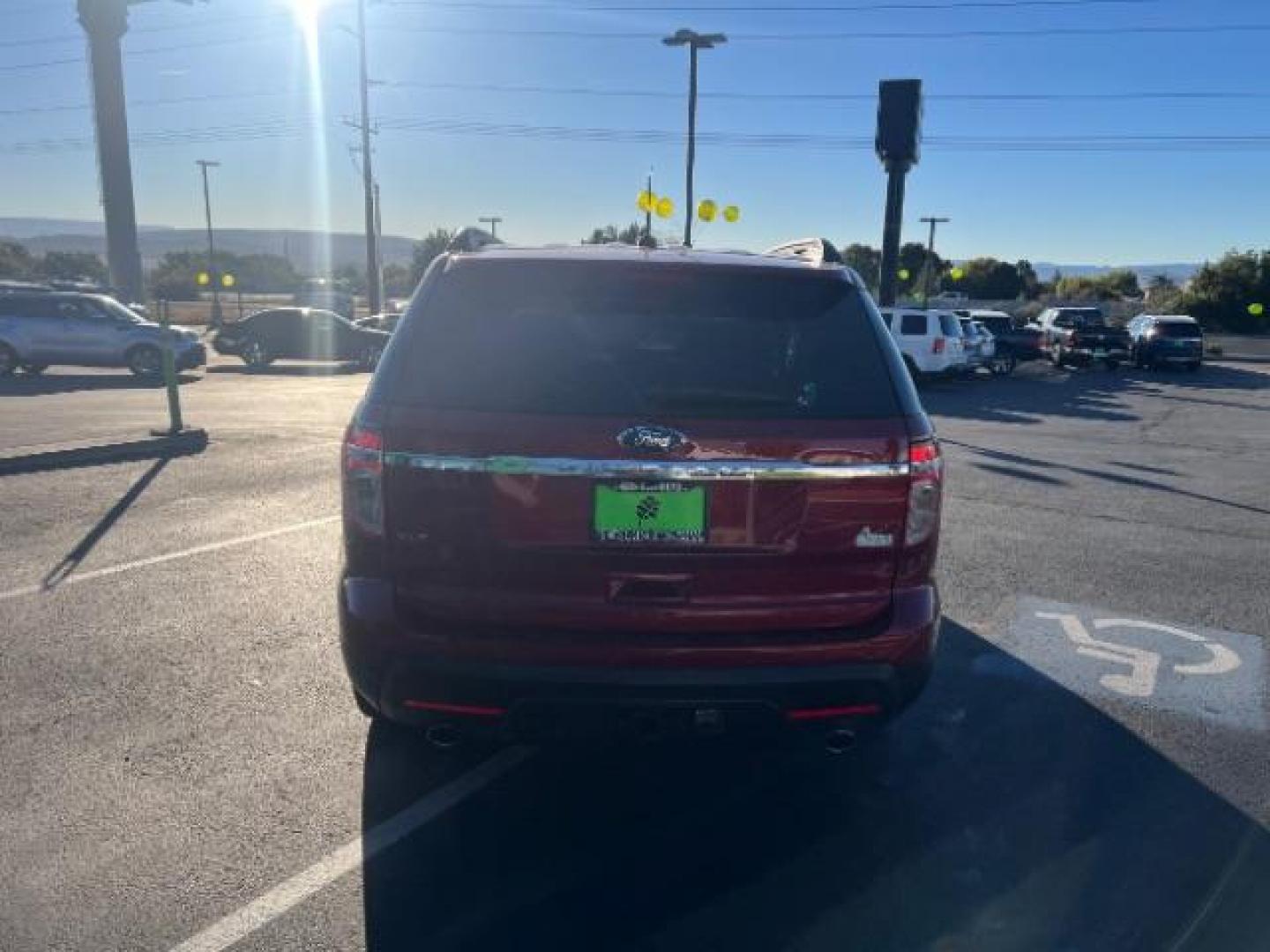 2015 Ruby Red Metallic Tinted Clearcoat /Medium Light Stone Ford Explorer XLT (1FM5K7D81FG) with an EcoBoost 2L I-4 gasoline direct injection engine, Automatic transmission, located at 1865 East Red Hills Pkwy, St. George, 84770, (435) 628-0023, 37.120850, -113.543640 - We specialize in helping ALL people get the best financing available. No matter your credit score, good, bad or none we can get you an amazing rate. Had a bankruptcy, divorce, or repossessions? We give you the green light to get your credit back on the road. Low down and affordable payments that fit - Photo#5