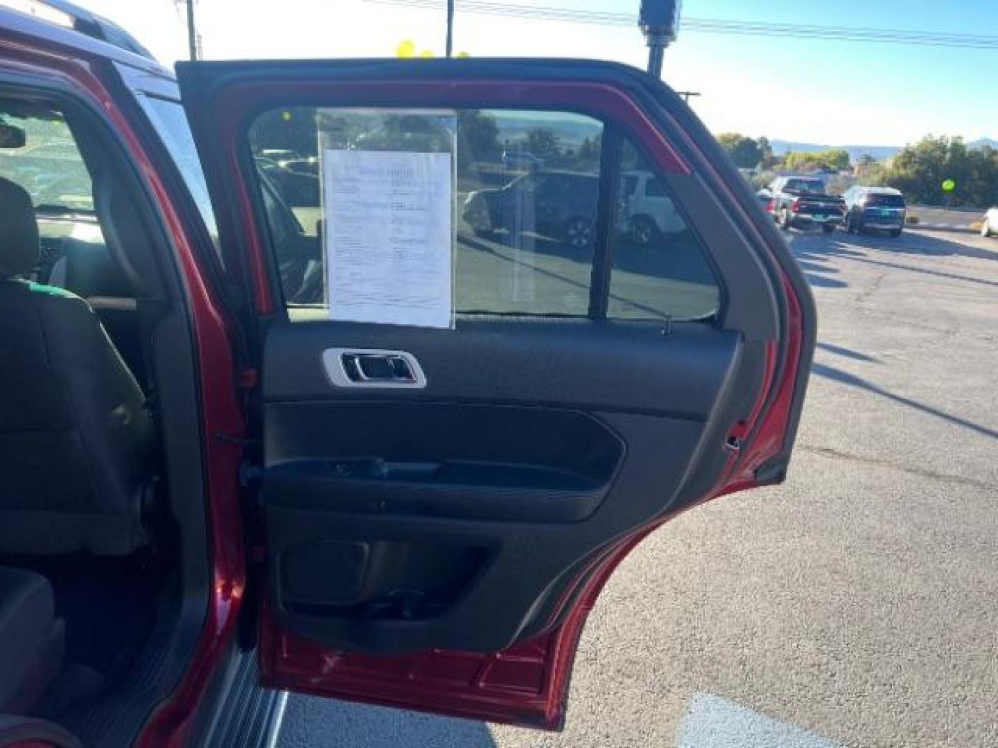2015 Ruby Red Metallic Tinted Clearcoat /Medium Light Stone Ford Explorer XLT (1FM5K7D81FG) with an EcoBoost 2L I-4 gasoline direct injection engine, Automatic transmission, located at 1865 East Red Hills Pkwy, St. George, 84770, (435) 628-0023, 37.120850, -113.543640 - We specialize in helping ALL people get the best financing available. No matter your credit score, good, bad or none we can get you an amazing rate. Had a bankruptcy, divorce, or repossessions? We give you the green light to get your credit back on the road. Low down and affordable payments that fit - Photo#25