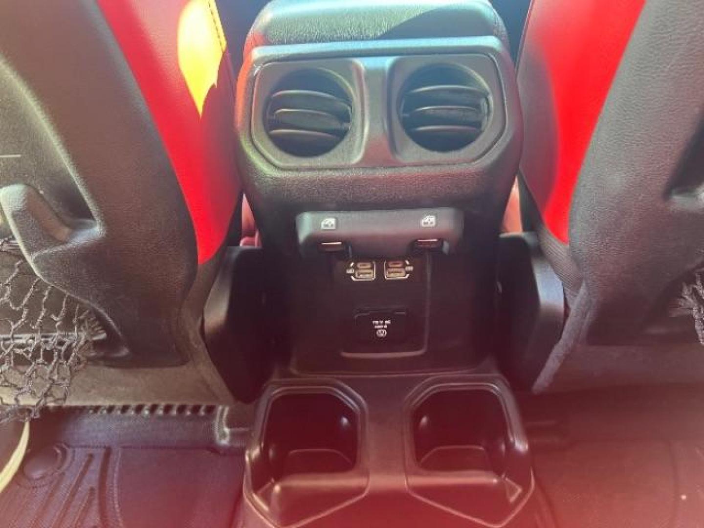 2021 Bright White Clearcoat /Red Jeep Gladiator Rubicon 4X4 (1C6JJTBG1ML) with an 3.6L V-6 DOHC engine, AUTOMATIC transmission, located at 1865 East Red Hills Pkwy, St. George, 84770, (435) 628-0023, 37.120850, -113.543640 - Classy red and white Gladiator rubicon with lift and tires. Great condition and drives straight. Specs: GVWR: 6,250 lbs w/Max Tow Package LED LIGHTING GROUP - AD6 Includes Daytime Running Lamps LED Accents LED Park Turn Lamps Front LED Fog Lamps LED Premium Reflector Headlamps LED Taillamps SA - Photo#23