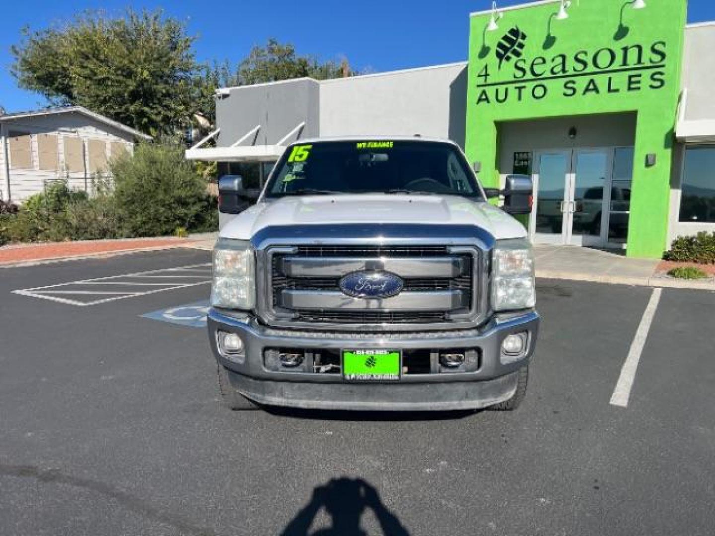2015 Oxford White /Steel Ford F-250 XLT (1FT7W2BT6FE) with an Powerstroke 6.7L V-8 diesel direct injection engine, Automatic transmission, located at 1865 East Red Hills Pkwy, St. George, 84770, (435) 628-0023, 37.120850, -113.543640 - We specialize in helping ALL people get the best financing available. No matter your credit score, good, bad or none we can get you an amazing rate. Had a bankruptcy, divorce, or repossessions? We give you the green light to get your credit back on the road. Low down and affordable payments that fit - Photo#1