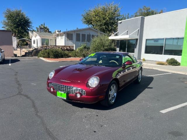 2004 Maroon /Beige Ford Thunderbird Deluxe (1FAHP60A74Y) , Automatic transmission, located at 1865 East Red Hills Pkwy, St. George, 84770, (435) 628-0023, 37.120850, -113.543640 - Photo#2