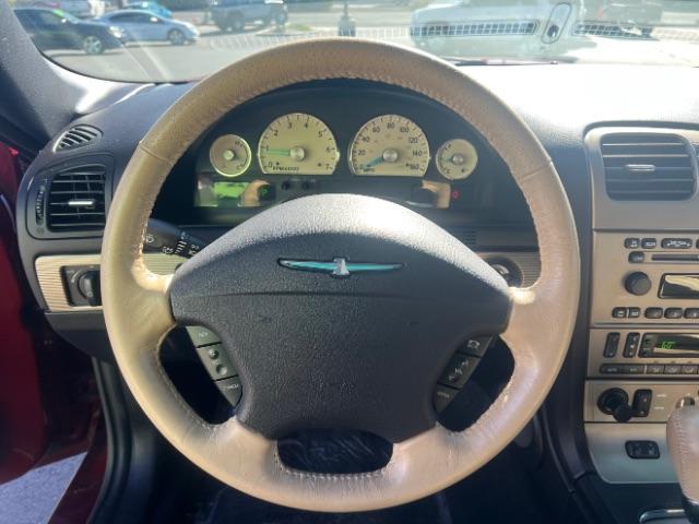 2004 Maroon /Beige Ford Thunderbird Deluxe (1FAHP60A74Y) , Automatic transmission, located at 1865 East Red Hills Pkwy, St. George, 84770, (435) 628-0023, 37.120850, -113.543640 - Photo#15