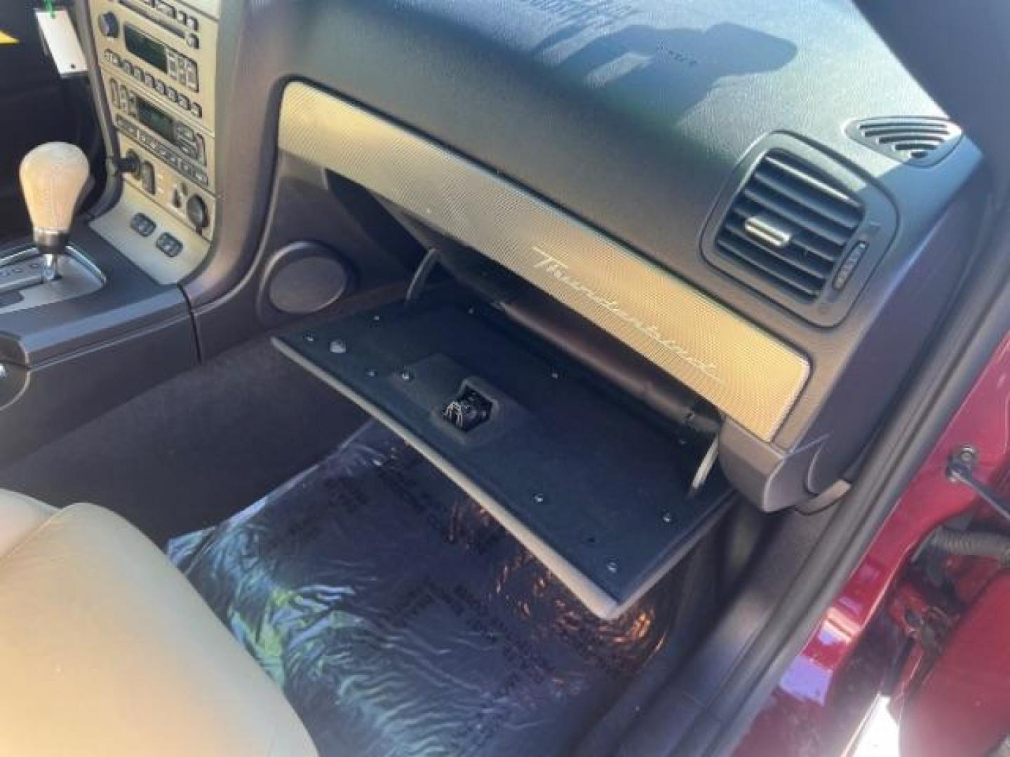 2004 Maroon /Beige Ford Thunderbird Deluxe (1FAHP60A74Y) , Automatic transmission, located at 1865 East Red Hills Pkwy, St. George, 84770, (435) 628-0023, 37.120850, -113.543640 - Photo#23