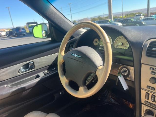 2004 Maroon /Beige Ford Thunderbird Deluxe (1FAHP60A74Y) , Automatic transmission, located at 1865 East Red Hills Pkwy, St. George, 84770, (435) 628-0023, 37.120850, -113.543640 - Photo#24