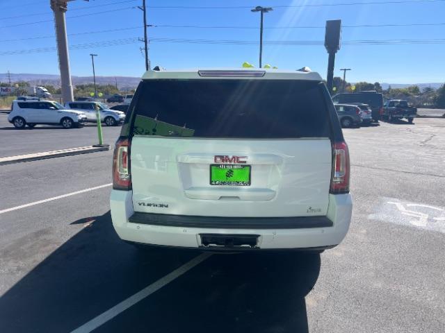 2020 Summit White /Jet Black GMC Yukon 4WD SLT (1GKS2BKC6LR) with an EcoTec3 5.3L V-8 gasoline direct injection engine, Automatic transmission, located at 1865 East Red Hills Pkwy, St. George, 84770, (435) 628-0023, 37.120850, -113.543640 - Photo#5