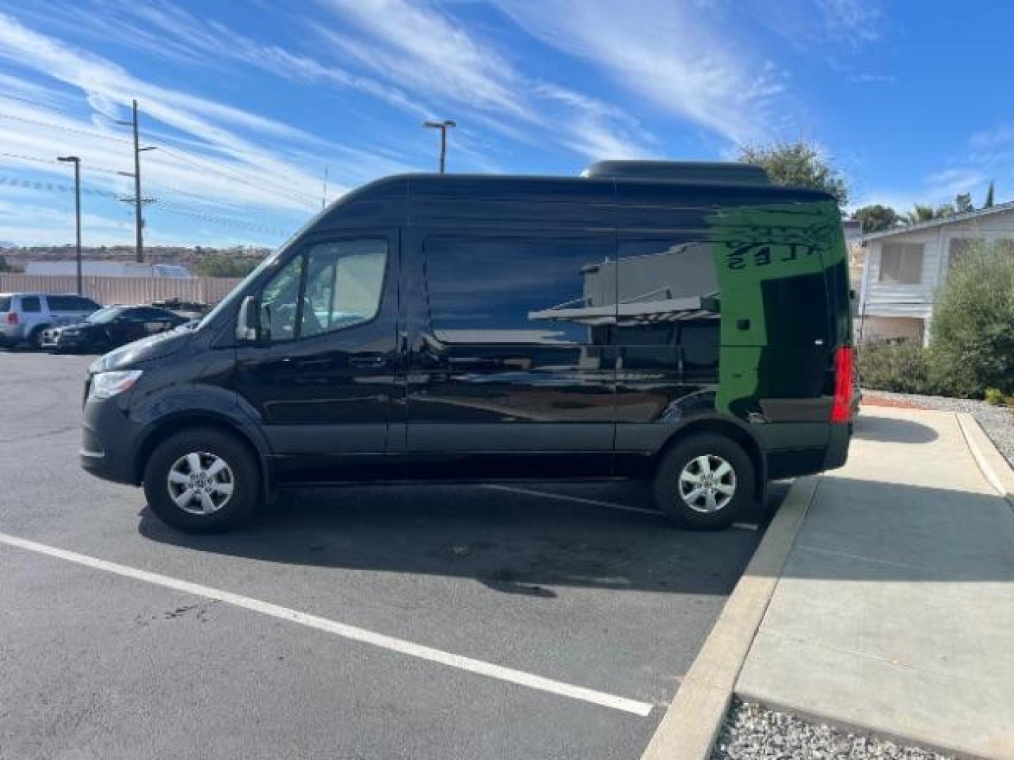 2024 Jet Black /Black Mercedes-Benz Sprinter 2500 Standard Roof 4-Cyl Diesel HO (W1Z4NFHY5RP) with an 2L I-4 diesel direct injection engine, Automatic transmission, located at 1865 East Red Hills Pkwy, St. George, 84770, (435) 628-0023, 37.120850, -113.543640 - Spotless Sprinter ready to take your whole family on a road trip. Fully serviced and nearly perfect. Lots of options like 360 backup camera, Lane assist, tow hitch, navigation, large radio screen, leather seats, high output engine: Automatic Parking Back-Up Camera Blind Spot Monitor Bluetooth Conne - Photo#3