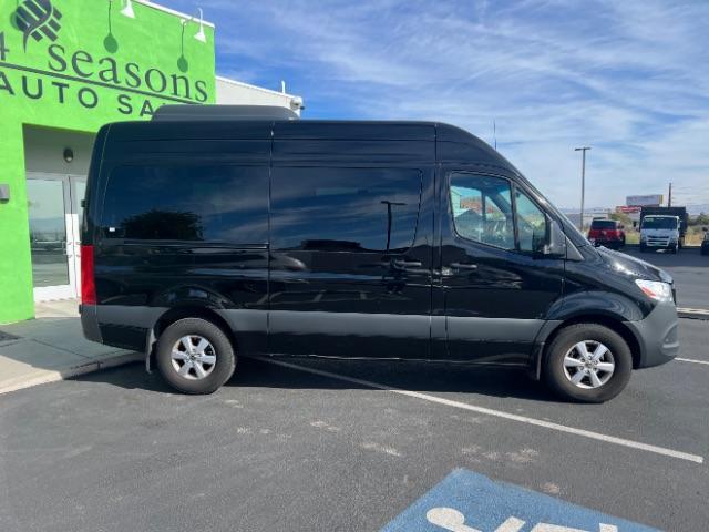 2024 Jet Black /Black Mercedes-Benz Sprinter 2500 Standard Roof 4-Cyl Diesel HO (W1Z4NFHY5RP) with an 2L I-4 diesel direct injection engine, Automatic transmission, located at 1865 East Red Hills Pkwy, St. George, 84770, (435) 628-0023, 37.120850, -113.543640 - Spotless Sprinter ready to take your whole family on a road trip. Fully serviced and nearly perfect. Lots of options like 360 backup camera, Lane assist, tow hitch, navigation, large radio screen, leather seats, high output engine: Automatic Parking Back-Up Camera Blind Spot Monitor Bluetooth Conne - Photo#7