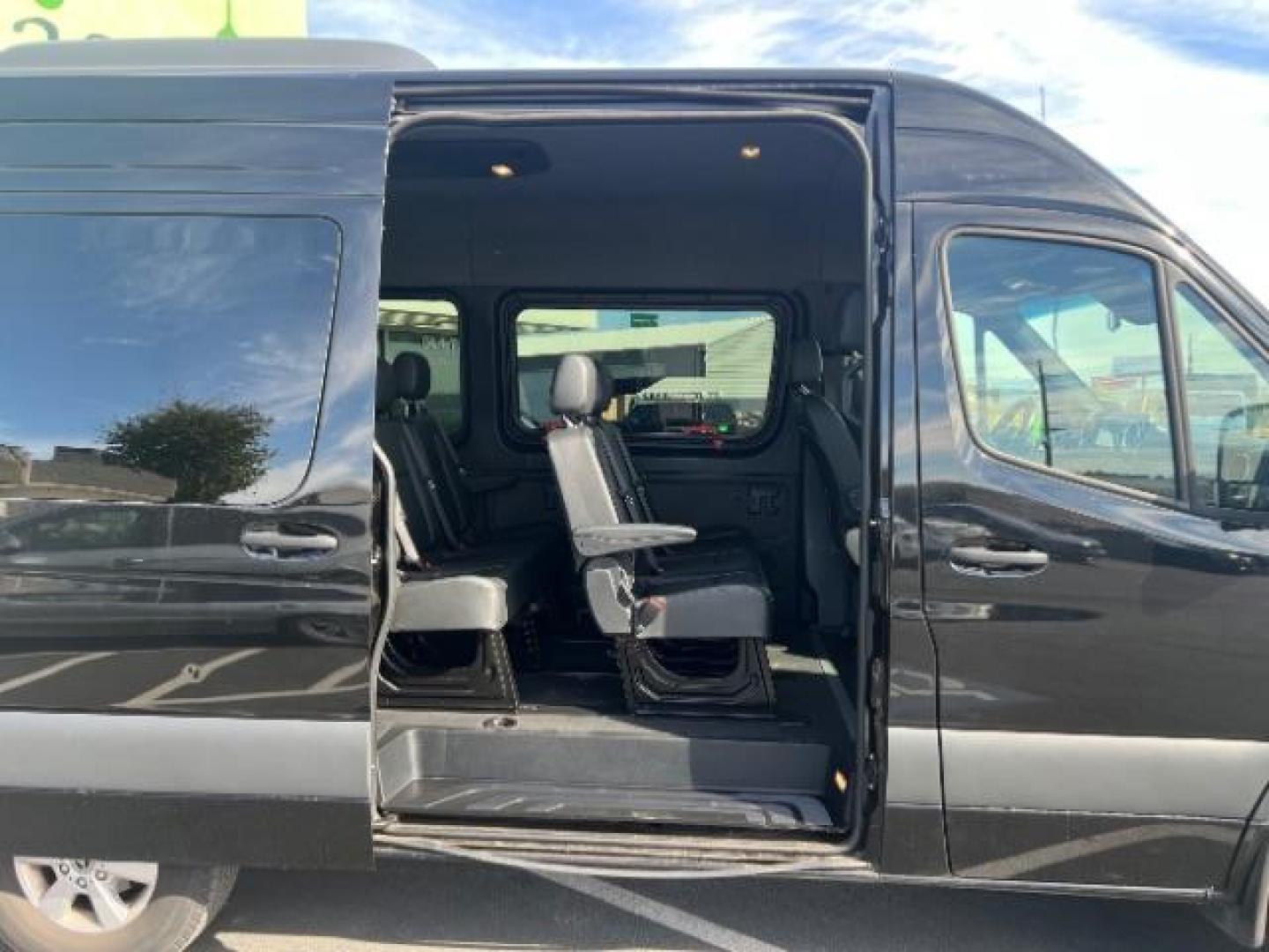 2024 Jet Black /Black Mercedes-Benz Sprinter 2500 Standard Roof 4-Cyl Diesel HO (W1Z4NFHY5RP) with an 2L I-4 diesel direct injection engine, Automatic transmission, located at 1865 East Red Hills Pkwy, St. George, 84770, (435) 628-0023, 37.120850, -113.543640 - Spotless Sprinter ready to take your whole family on a road trip. Fully serviced and nearly perfect. Lots of options like 360 backup camera, Lane assist, tow hitch, navigation, large radio screen, leather seats, high output engine: Automatic Parking Back-Up Camera Blind Spot Monitor Bluetooth Conne - Photo#19