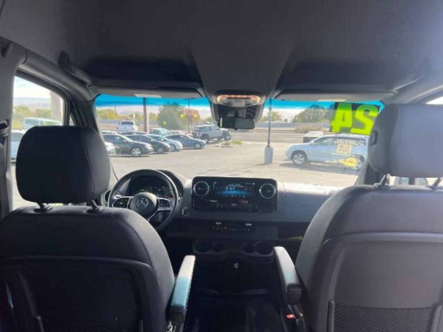 2024 Jet Black /Black Mercedes-Benz Sprinter 2500 Standard Roof 4-Cyl Diesel HO (W1Z4NFHY5RP) with an 2L I-4 diesel direct injection engine, Automatic transmission, located at 1865 East Red Hills Pkwy, St. George, 84770, (435) 628-0023, 37.120850, -113.543640 - Spotless Sprinter ready to take your whole family on a road trip. Fully serviced and nearly perfect. Lots of options like 360 backup camera, Lane assist, tow hitch, navigation, large radio screen, leather seats, high output engine: Automatic Parking Back-Up Camera Blind Spot Monitor Bluetooth Conne - Photo#22