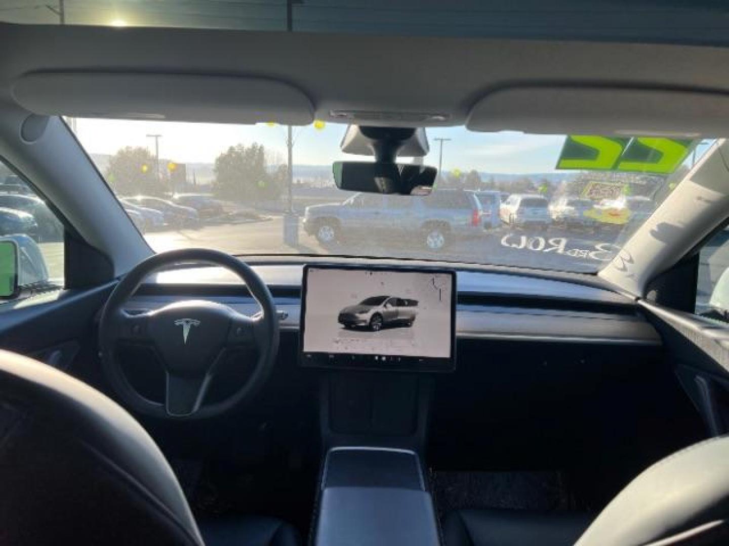 2022 Pearl White Multi-Coat /Black Tesla Model Y Long Range Dual Motor All-Wheel Drive (7SAYGAEEXNF) with an ELECTRIC engine, Automatic transmission, located at 1865 East Red Hills Pkwy, St. George, 84770, (435) 628-0023, 37.120850, -113.543640 - Photo#23