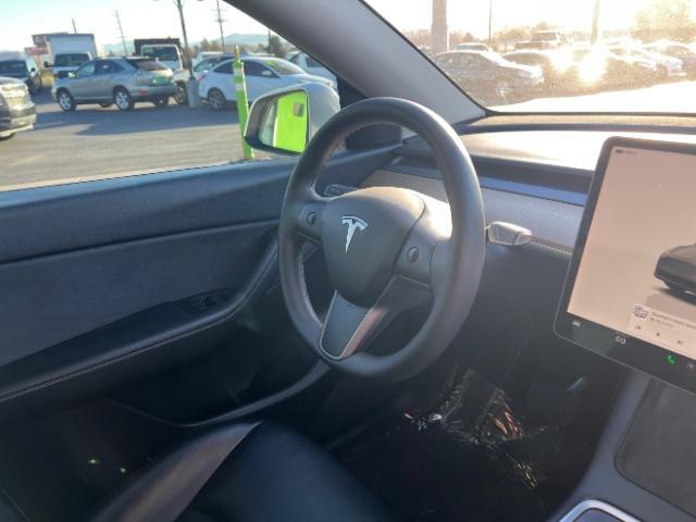 2022 Pearl White Multi-Coat /Black Tesla Model Y Long Range Dual Motor All-Wheel Drive (7SAYGAEEXNF) with an ELECTRIC engine, Automatic transmission, located at 1865 East Red Hills Pkwy, St. George, 84770, (435) 628-0023, 37.120850, -113.543640 - Excellent Tesla Model Y Long Range All Wheel Drive with 3rd row! 7 Seats! All our Teslas come with charging kit Battery is 90% healthy. Gets 290 on full charge. Still has remaining 120k mile Tesla warranty on battery and motor. We have aftermarkt battery warranties available. Southern Utah's Te - Photo#29