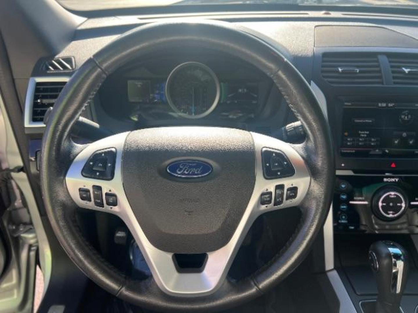 2014 Ingot Silver Metallic /Charcoal Black w/Pecan Inserts Ford Explorer Limited (1FM5K8F84EG) with an 3.5L V-6 DOHC engine, Automatic transmission, located at 940 North Main Street, Cedar City, UT, 84720, (435) 628-0023, 37.692936, -113.061897 - Photo#15