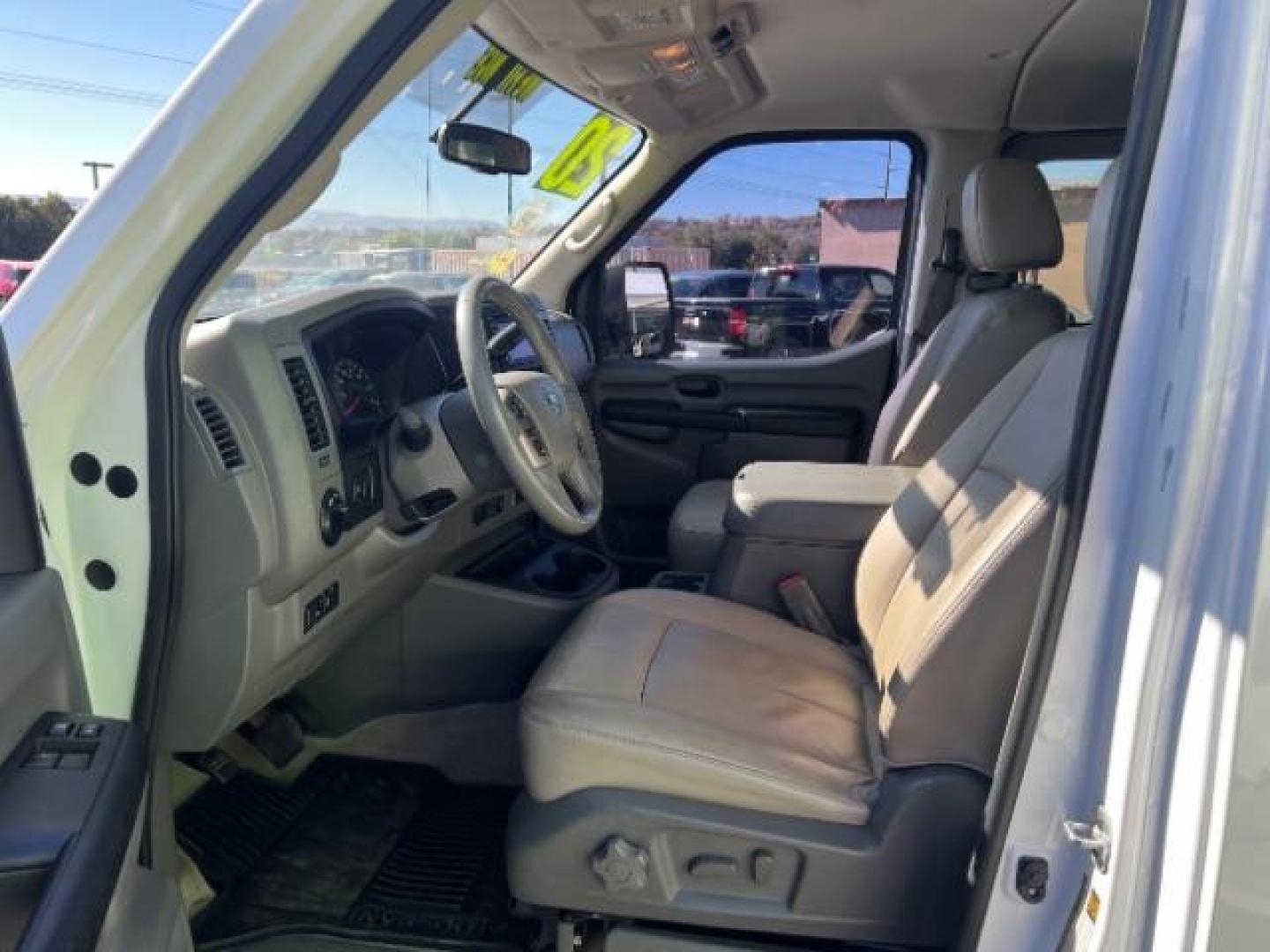 2020 Glacier White /Beige Nissan NV Passenger NV3500 HD SL (5BZAF0AA3LN) with an Endurance 5.6L V-8 gasoline direct injection engine, Automatic transmission, located at 1865 East Red Hills Pkwy, St. George, 84770, (435) 628-0023, 37.120850, -113.543640 - Spotless NV3500 SL ready for the whole family. 2wd but we can arrange the 4x4 convertions for you if desired. V8, Tow, Cruise control Other High Value Options: 3rd Row Seat Back-up Camera Bluetooth Connection Chrome Wheels Climate Control Fog Lamps Heated Front Seat Leather Seats Multi-Zo - Photo#14