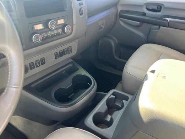 2020 Glacier White /Beige Nissan NV Passenger NV3500 HD SL (5BZAF0AA3LN) with an Endurance 5.6L V-8 gasoline direct injection engine, Automatic transmission, located at 1865 East Red Hills Pkwy, St. George, 84770, (435) 628-0023, 37.120850, -113.543640 - Spotless NV3500 SL ready for the whole family. 2wd but we can arrange the 4x4 convertions for you if desired. V8, Tow, Cruise control Other High Value Options: 3rd Row Seat Back-up Camera Bluetooth Connection Chrome Wheels Climate Control Fog Lamps Heated Front Seat Leather Seats Multi-Zo - Photo#18