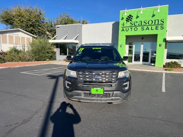 2017 Smoked Quartz Metallic Tinted Clearcoat /Ebony Black Ford Explorer XLT (1FM5K7D85HG) with an EcoBoost 2.3L I-4 gasoline direct injection engine, Automatic transmission, located at 940 North Main Street, Cedar City, UT, 84720, (435) 628-0023, 37.692936, -113.061897 - We specialize in helping ALL people get the best financing available. No matter your credit score, good, bad or none we can get you an amazing rate. Had a bankruptcy, divorce, or repossessions? We give you the green light to get your credit back on the road. Low down and affordable payments that fit - Photo#1