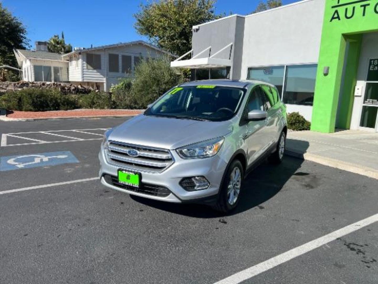 2017 Ingot Silver Metallic /Medium Light Stone Ford Escape SE (1FMCU9G96HU) with an EcoBoost 1.5L I-4 gasoline direct injection engine, Automatic transmission, located at 940 North Main Street, Cedar City, UT, 84720, (435) 628-0023, 37.692936, -113.061897 - Photo#2