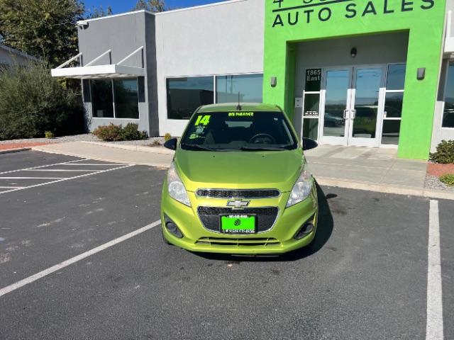 2014 Lime /Green w/Green Trim Chevrolet Spark 1LT Auto (KL8CD6S94EC) with an Ecotec 1.2L I-4 DOHC engine, Automatic transmission, located at 1865 East Red Hills Pkwy, St. George, 84770, (435) 628-0023, 37.120850, -113.543640 - Photo#1