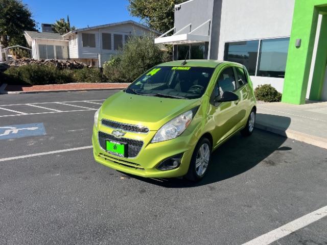 2014 Lime /Green w/Green Trim Chevrolet Spark 1LT Auto (KL8CD6S94EC) with an Ecotec 1.2L I-4 DOHC engine, Automatic transmission, located at 1865 East Red Hills Pkwy, St. George, 84770, (435) 628-0023, 37.120850, -113.543640 - Photo#2