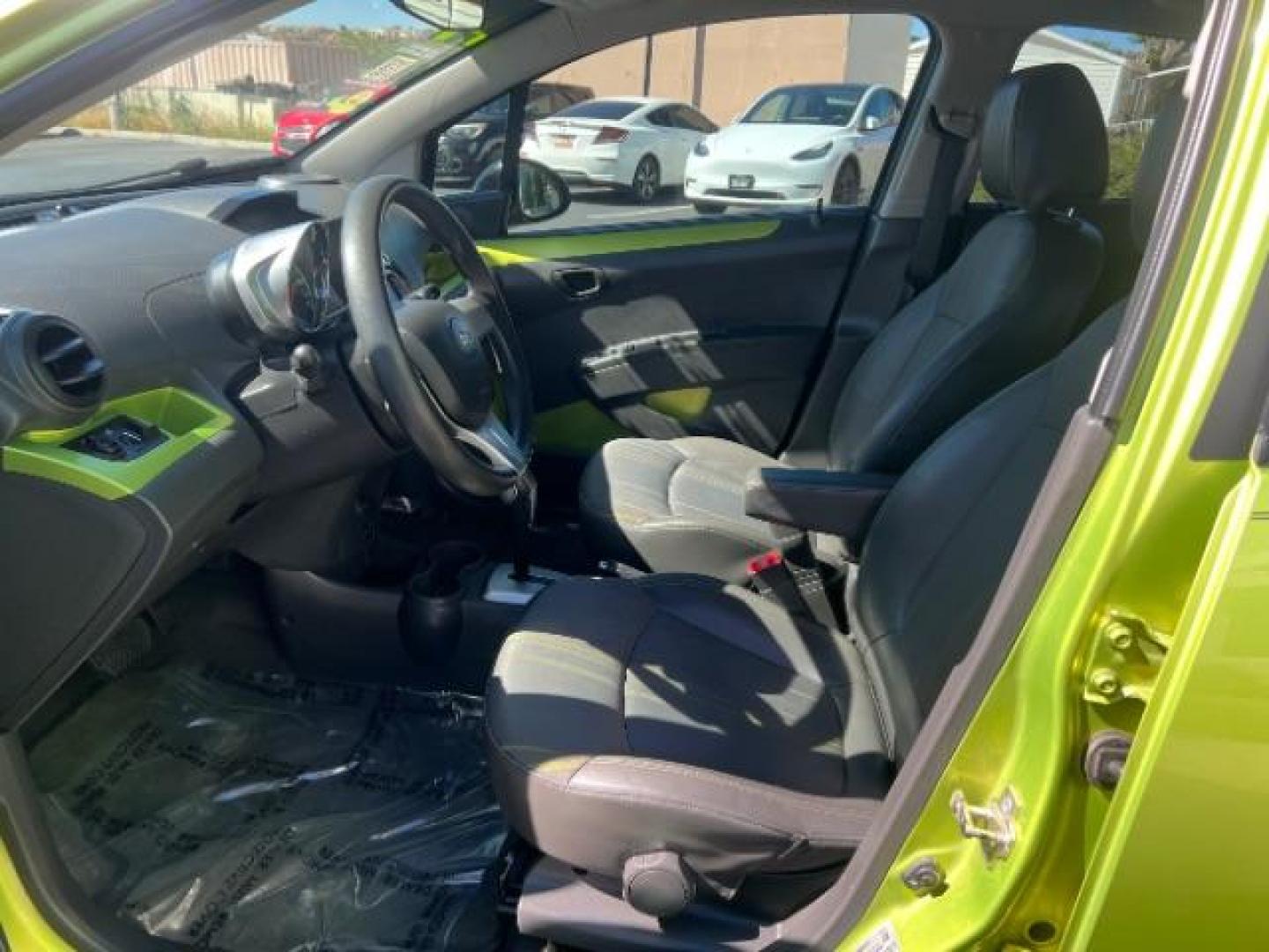 2014 Lime /Green w/Green Trim Chevrolet Spark 1LT Auto (KL8CD6S94EC) with an Ecotec 1.2L I-4 DOHC engine, Automatic transmission, located at 1865 East Red Hills Pkwy, St. George, 84770, (435) 628-0023, 37.120850, -113.543640 - Photo#14