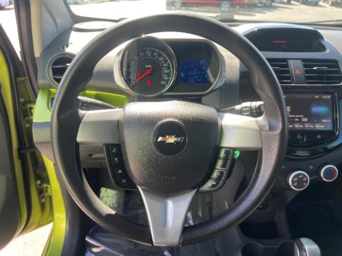 2014 Lime /Green w/Green Trim Chevrolet Spark 1LT Auto (KL8CD6S94EC) with an Ecotec 1.2L I-4 DOHC engine, Automatic transmission, located at 1865 East Red Hills Pkwy, St. George, 84770, (435) 628-0023, 37.120850, -113.543640 - Photo#15