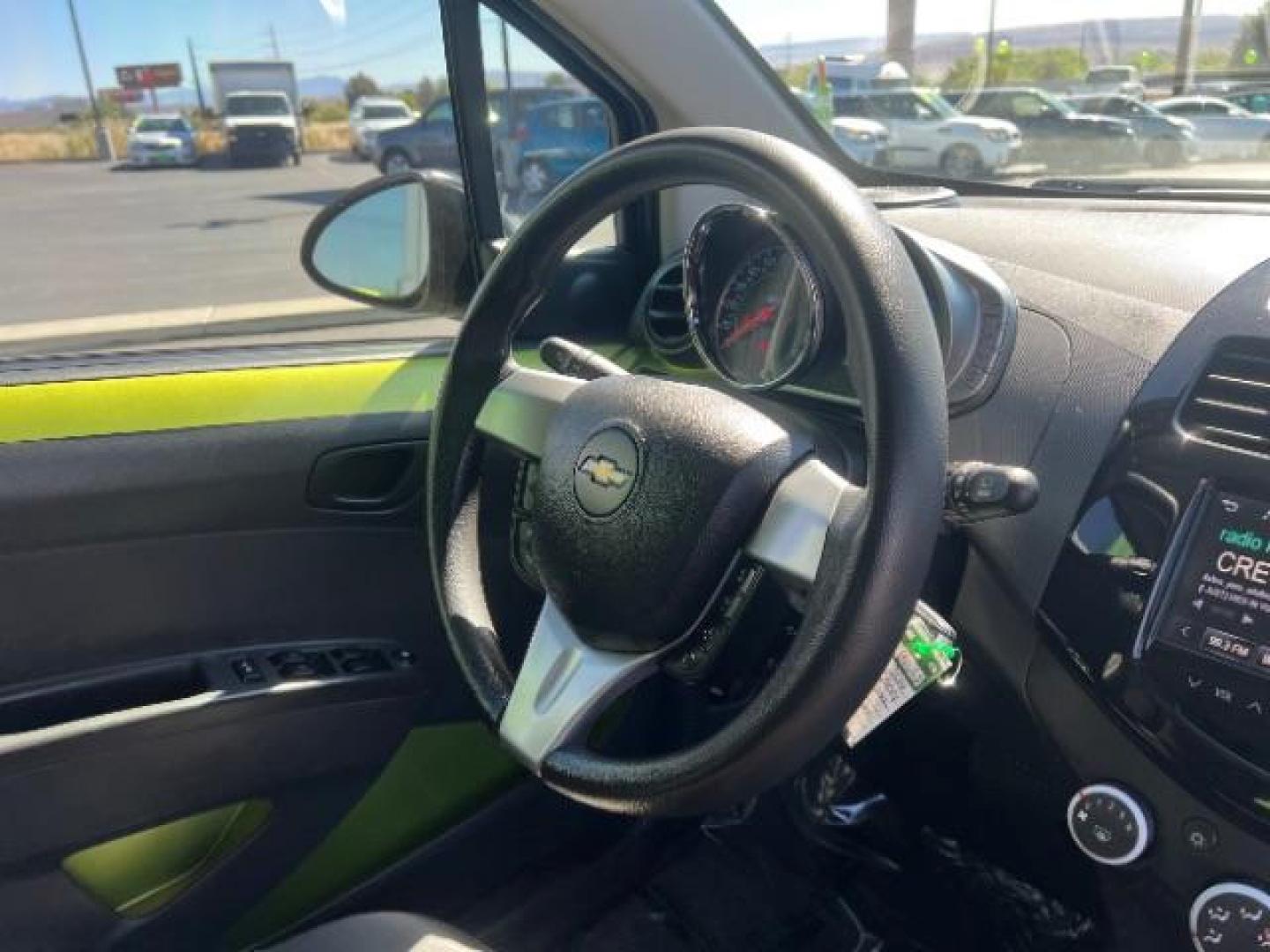 2014 Lime /Green w/Green Trim Chevrolet Spark 1LT Auto (KL8CD6S94EC) with an Ecotec 1.2L I-4 DOHC engine, Automatic transmission, located at 1865 East Red Hills Pkwy, St. George, 84770, (435) 628-0023, 37.120850, -113.543640 - Photo#28