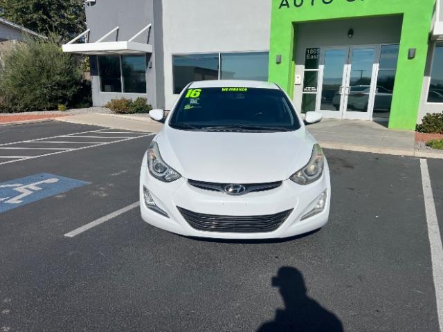 2016 Quartz White Pearl /Black Hyundai Elantra Limited (5NPDH4AE3GH) with an Nu 1.8L I-4 DOHC engine, Automatic transmission, located at 1865 East Red Hills Pkwy, St. George, 84770, (435) 628-0023, 37.120850, -113.543640 - We specialize in helping ALL people get the best financing available. No matter your credit score, good, bad or none we can get you an amazing rate. Had a bankruptcy, divorce, or repossessions? We give you the green light to get your credit back on the road. Low down and affordable payments that fit - Photo#1