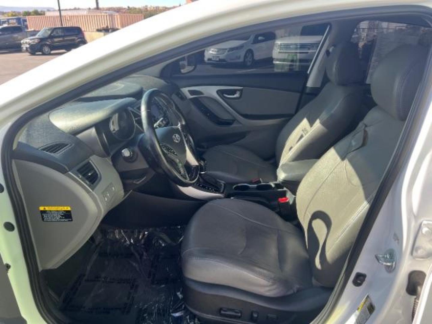 2016 Quartz White Pearl /Black Hyundai Elantra Limited (5NPDH4AE3GH) with an Nu 1.8L I-4 DOHC engine, Automatic transmission, located at 940 North Main Street, Cedar City, UT, 84720, (435) 628-0023, 37.692936, -113.061897 - We specialize in helping ALL people get the best financing available. No matter your credit score, good, bad or none we can get you an amazing rate. Had a bankruptcy, divorce, or repossessions? We give you the green light to get your credit back on the road. Low down and affordable payments that fit - Photo#14